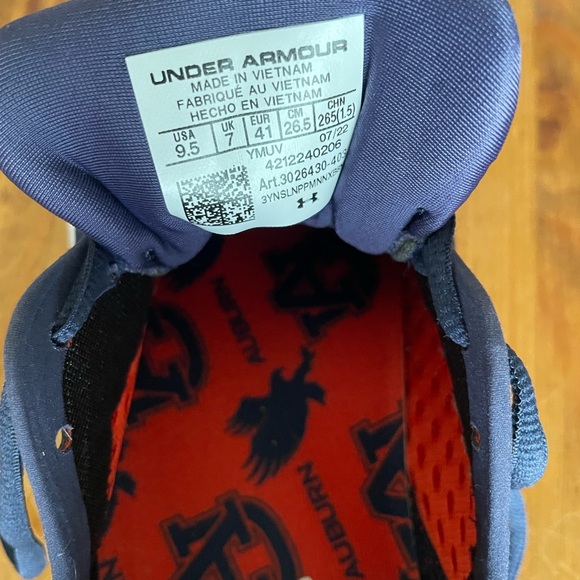 Auburn Under Armour Shoes - Picture 4 of 6